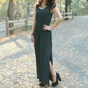 Evergreen Maxi Dress